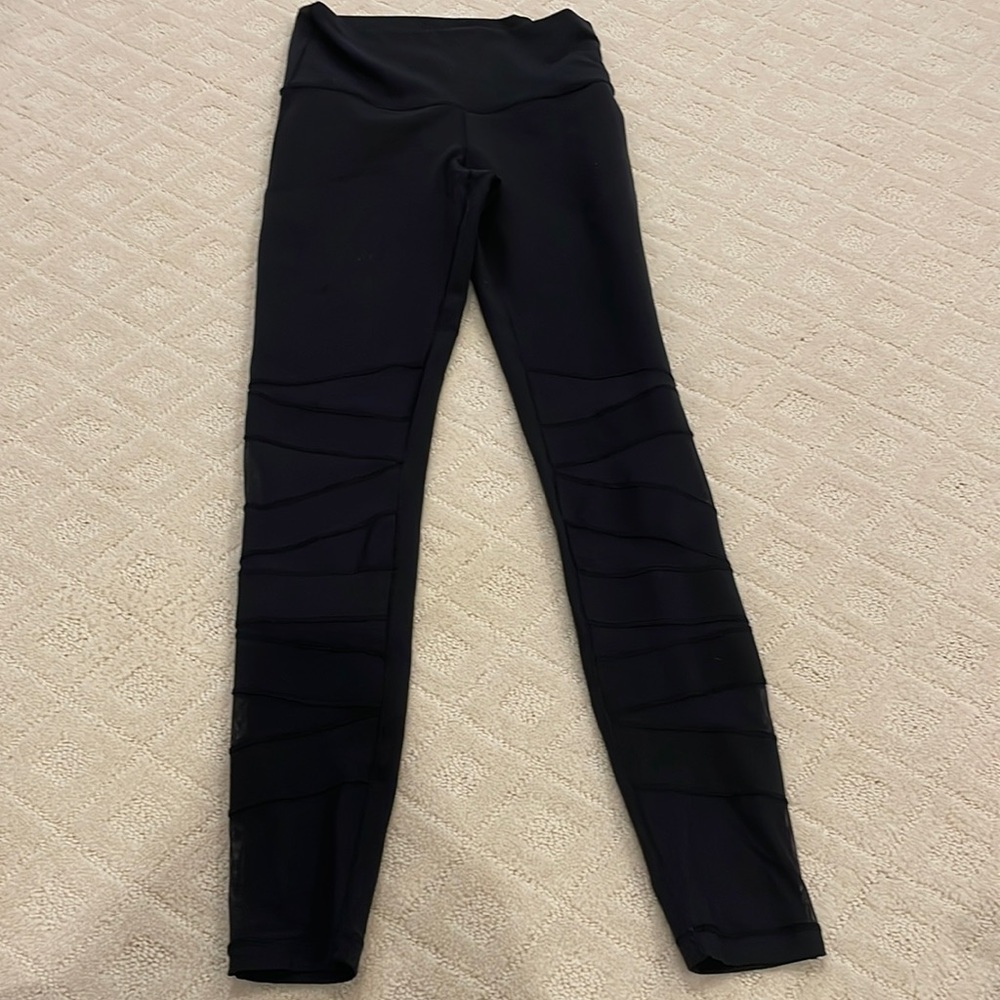Black Mesh leggings